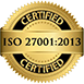 ISO 27001:2013 Certification